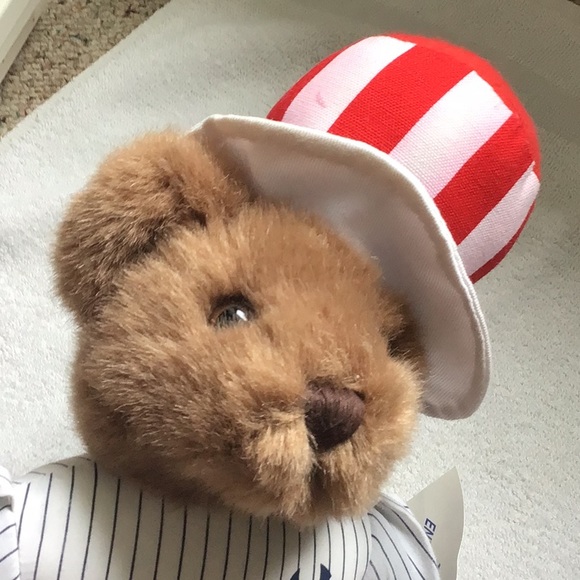 NY Yankees Stuffed Bear - Picture 3 of 5